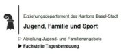 Logo Erziehungsdepartement Basel-Stadt (KITA, Tagesbetreuung)