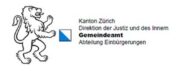 Logo Kanton Zürich Direktion der Justiz und des Innern